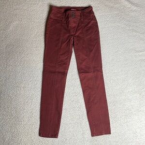 Union bay High Rise Pants Rust Stretchy Comfy Size 0